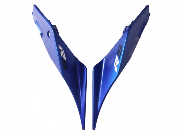 Lojas Carenagens Moto Aprilia RS4 50 125 2012-2018 - Azul Branco Preto Fosco