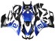 Lojas Carenagens Moto Aprilia RS4 50 125 2012-2018 - Azul Branco Preto Fosco