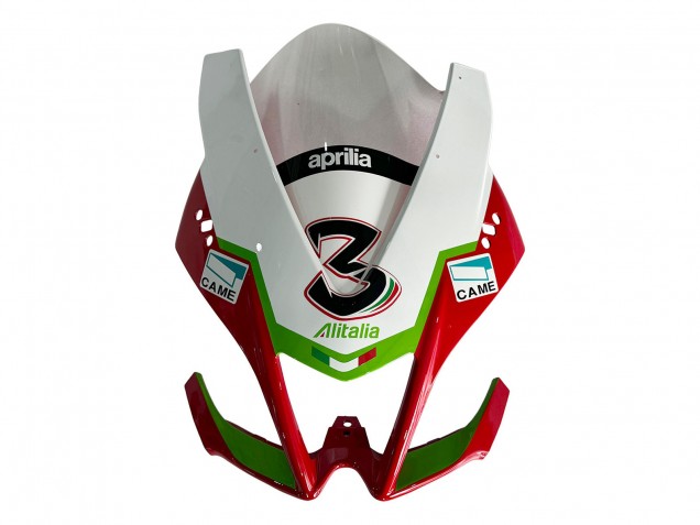Lojas Carenagem Moto Aprilia RS4 50 125 2012-2018 - Branco Vermelho Verde Amarelo Alitalia