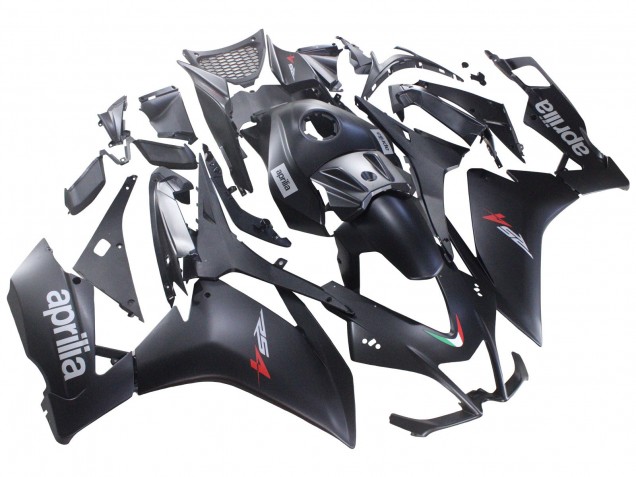 Lojas Carenagem Moto Aprilia RS4 50 125 2012-2018 - Preto Fosco