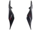 Lojas Carenagem Moto Aprilia RS4 50 125 2012-2018 - Preto Fosco