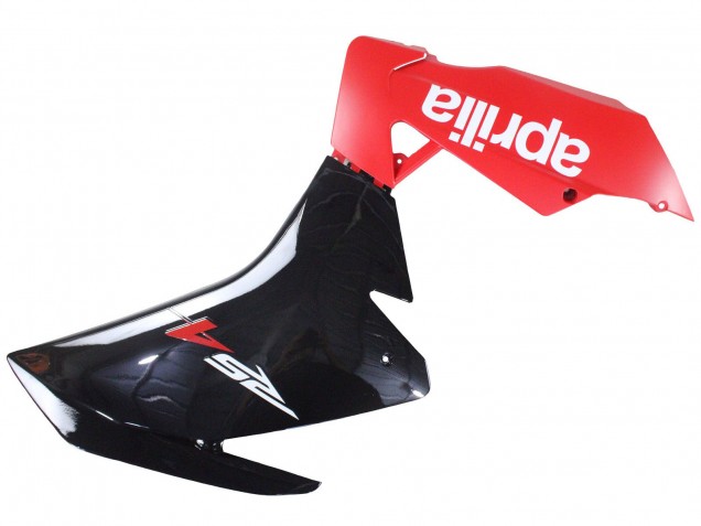 Lojas Carenagens Moto Aprilia RS4 50 125 2012-2018 - Vermelho Preto Brilhante