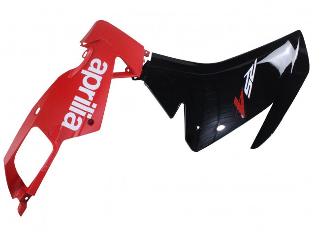 Lojas Carenagens Moto Aprilia RS4 50 125 2012-2018 - Vermelho Preto Brilhante