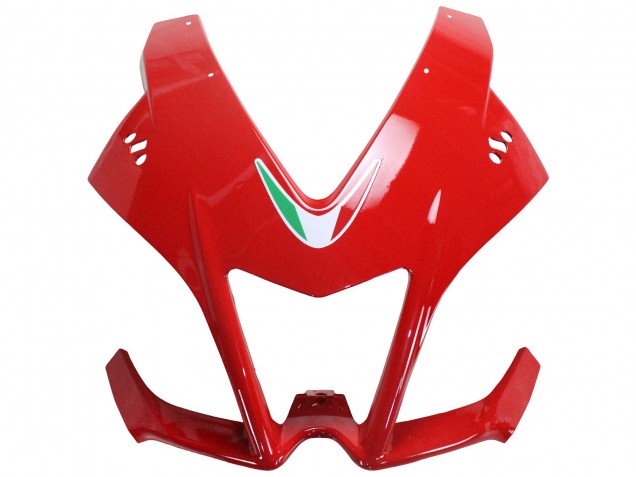 Lojas Carenagens Moto Aprilia RS4 50 125 2012-2018 - Vermelho Preto Brilhante