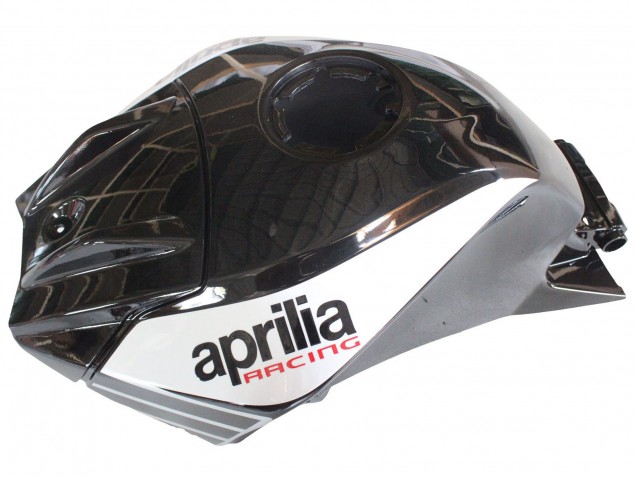 Lojas Carenagens Moto Aprilia RS4 50 125 2012-2018 - Prata Vermelho Preto Brilhante