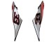 Lojas Carenagens Moto Aprilia RS4 50 125 2012-2018 - Prata Vermelho Preto Brilhante