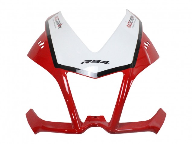 Lojas Carenagens Moto Aprilia RS4 50 125 2012-2018 - Branco Vermelho Verde Preto Brilhante