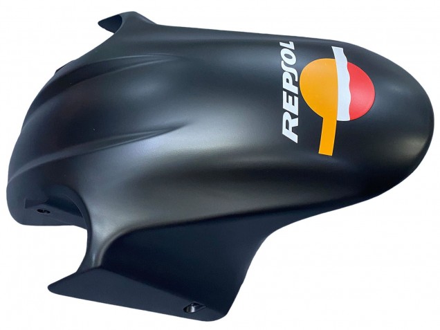 Lojas Carenagens Moto Honda CBR600 F4i 2004-2007 - Preto Fosco Laranja Rossi