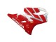 Lojas Carenagens Moto Honda CBR600 F4i 2004-2007 - Prata Vermelho