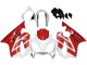 Lojas Carenagens Moto Honda CBR600 F4i 2004-2007 - Branco Vermelho