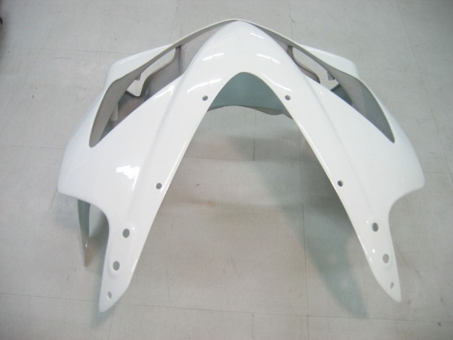 Lojas Carenagem Moto Honda CBR600 F4i 2004-2007 - Branco Preto Brilhante