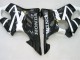 Lojas Carenagem Moto Honda CBR600 F4i 2004-2007 - Branco Preto Brilhante