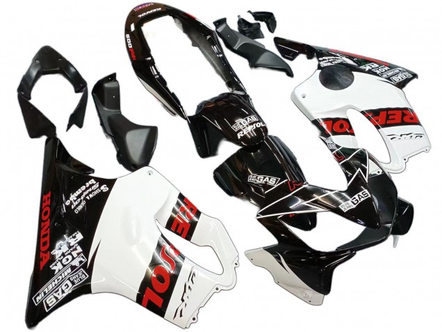 Lojas Carenagens Moto Honda CBR600 F4i 2004-2007 - Branco Preto Brilhante Vermelho Repsol