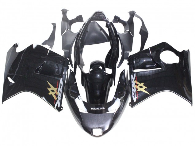Lojas Kit Carenagens Moto Honda CBR1100XX Blackbird 1996-2007 - Preto Brilhante