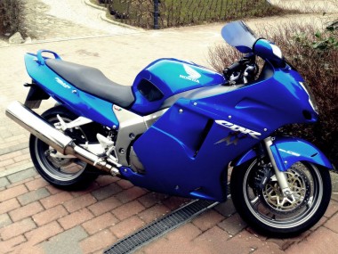 Lojas Kit Carenagens Moto Honda CBR1100XX Blackbird 1996-2007 - Azul