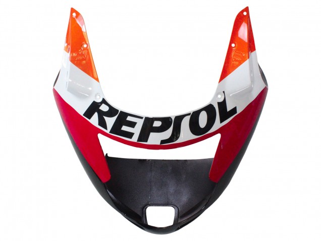 Lojas Kit Carenagens Moto Honda CBR1100XX Blackbird 1996-2007 - Laranja Branco Vermelho Preto Brilhante Repsol