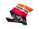 Lojas Kit Carenagens Moto Honda CBR1100XX Blackbird 1996-2007 - Laranja Branco Vermelho Preto Brilhante Repsol