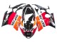 Lojas Kit Carenagens Moto Honda CBR1100XX Blackbird 1996-2007 - Laranja Branco Vermelho Preto Brilhante Repsol