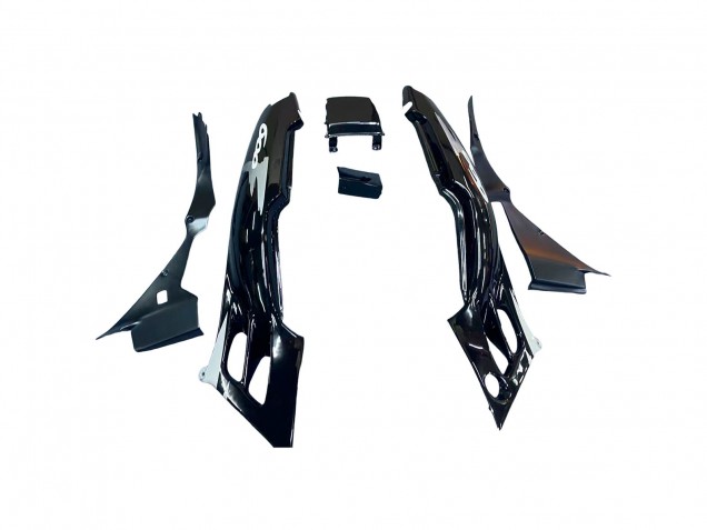 Lojas Carenagens Moto Honda CBR600 F2 1991-1994 - Prata Preto Brilhante