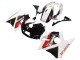 Lojas Carenagens Moto Honda CBR600 F2 1991-1994 - Branco Vermelho Preto Brilhante