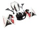 Lojas Carenagens Moto Honda CBR600 F2 1991-1994 - Branco Vermelho Preto Brilhante
