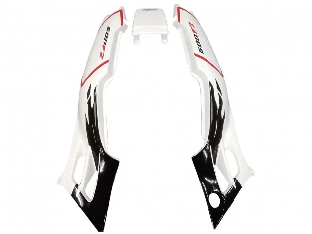Lojas Carenagens Moto Honda CBR600 F2 1991-1994 - Branco Vermelho Preto Brilhante
