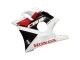 Lojas Carenagens Moto Honda CBR600 F2 1991-1994 - Branco Vermelho Preto Brilhante