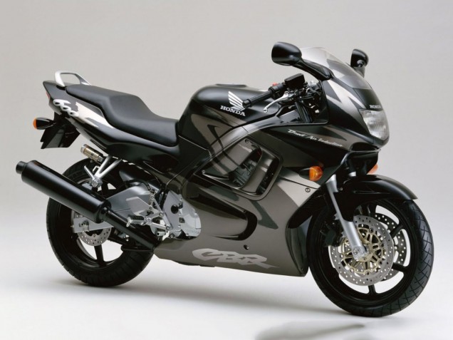 Lojas Carenagens Moto Honda CBR600 F3 1995-1996 - Cinzento Preto