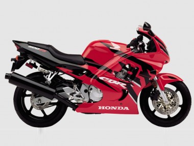 Lojas Carenagem Moto Honda CBR600 F3 1997-1998 - Vermelho Preto Brilhante