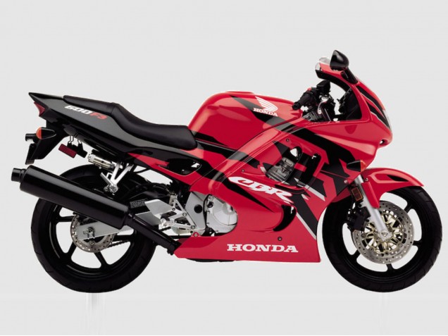Lojas Carenagem Moto Honda CBR600 F3 1997-1998 - Vermelho Preto Brilhante