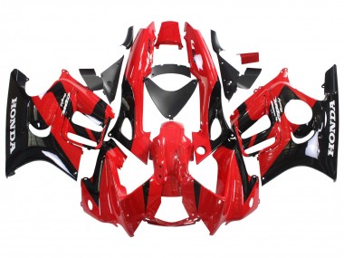 Lojas Carenagens Moto Honda CBR600 F3 1997-1998 - Vermelho Preto Brilhante