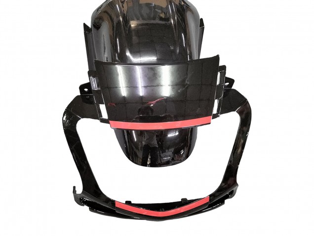 Lojas Kits Carenagem Moto Honda CBR600 F3 1997-1998 - Vermelho Preto Brilhante