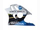 Lojas Carenagens Moto Honda CBR600 F3 1997-1998 - Branco Azul Preto Brilhante