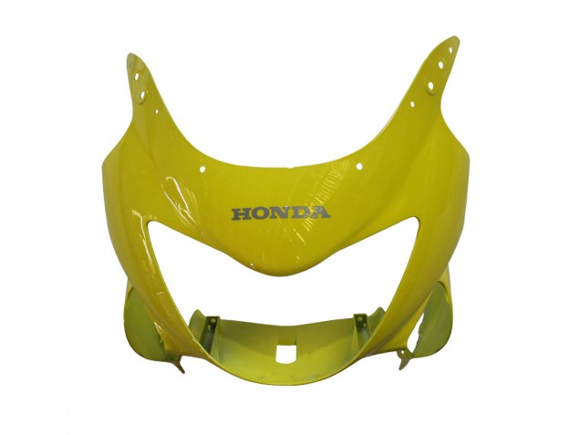 Lojas Carenagens Moto Honda CBR600 F4 1999-2000 - Amarelo Preto Brilhante
