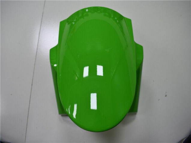Lojas Carenagens Moto Kawasaki ZX6R 2013-2018 - Verde Amarelo Preto Brilhante Preto Fosco