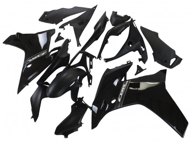 Lojas Carenagens Moto Honda CBR600F 2011-2013 - Preto Brilhante