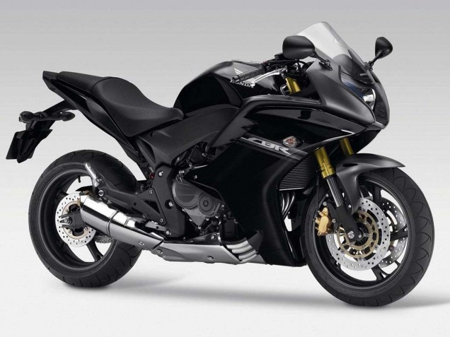 Lojas Carenagens Moto Honda CBR600F 2011-2013 - Preto Brilhante