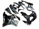 Lojas Carenagens Moto Honda CBR900RR 893 1992-1993 - Prata Preto Brilhante