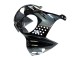 Lojas Carenagens Moto Honda CBR900RR 893 1992-1993 - Prata Preto Brilhante