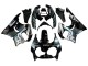 Lojas Carenagens Moto Honda CBR900RR 893 1992-1993 - Prata Preto Brilhante