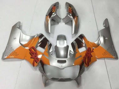 Lojas Carenagens Moto Honda CBR900RR 893 1994-1995 - Prata Laranja