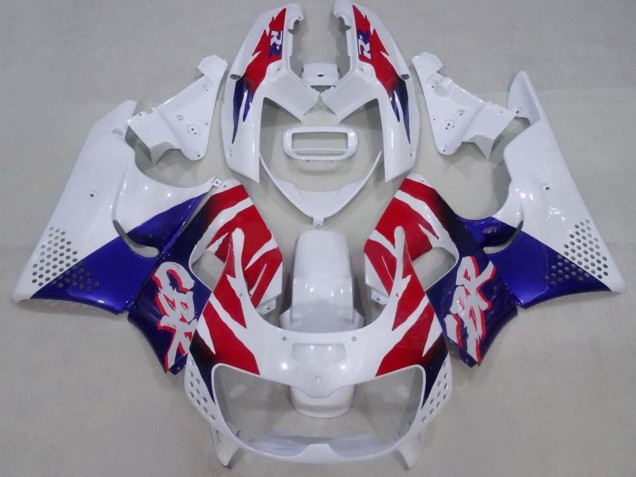 Lojas Carenagens Moto Honda CBR900RR 893 1994-1995 - Branco Vermelho Azul