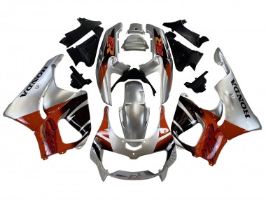 Lojas Carenagens Moto Honda CBR900RR 893 1996-1997 - Prata Vermelho Preto Brilhante