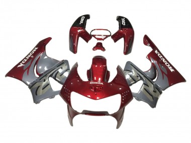 Lojas Carenagens Moto Honda CBR900RR 919 1998-1999 - Vermelho Escuro Cinzento