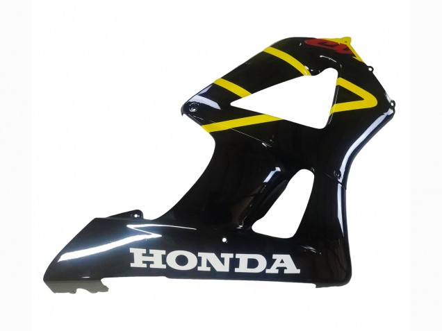 Lojas Carenagens Moto Honda CBR900RR 929 2000-2001 - Amarelo Preto Brilhante