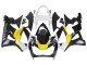 Lojas Carenagens Moto Honda CBR900RR 929 2000-2001 - Branco Amarelo Preto Brilhante
