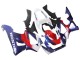 Lojas Carenagens Moto Honda CBR900RR 929 2000-2001 - Branco Vermelho Azul