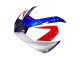 Lojas Carenagens Moto Honda CBR900RR 929 2000-2001 - Branco Azul Vermelho HRC