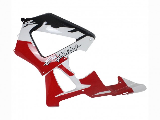 Lojas Carenagens Moto Honda CBR900RR 929 2000-2001 - Branco Vermelho Preto Brilhante Corrida