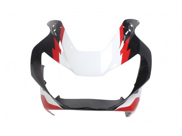 Lojas Carenagens Moto Honda CBR900RR 929 2000-2001 - Branco Vermelho Preto Brilhante Corrida